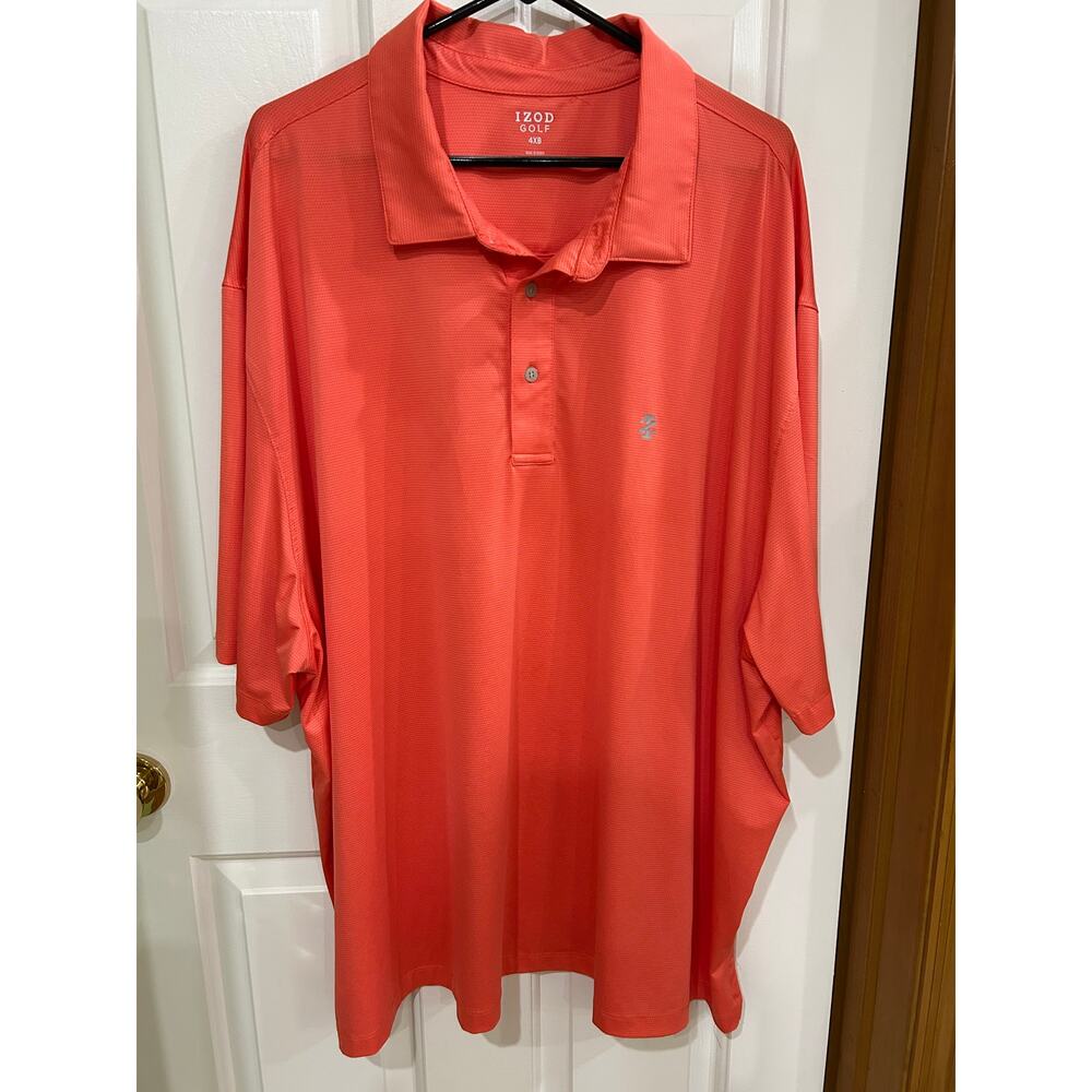 IZOD Men's Golf Swingflex Elite Performance  Mesh Polo Shirt